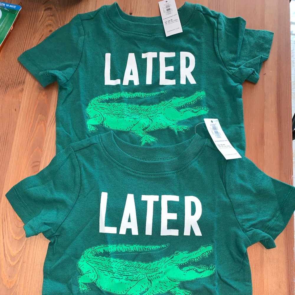 2 t shirts old navy